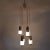 1960s Cascade Lamp With Six Pendants by "Gebr. Leclaire & Schäfer" Germany, 1960s For Sale - Image 5 of 14