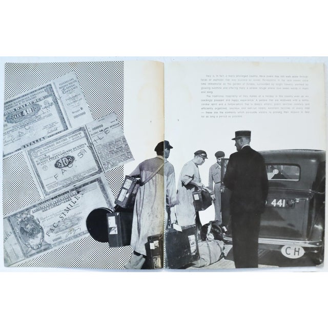 Italian 1937 Italian Travel and Tourism Pamphlet, Honeymoon Journey in Italy For Sale - Image 3 of 4