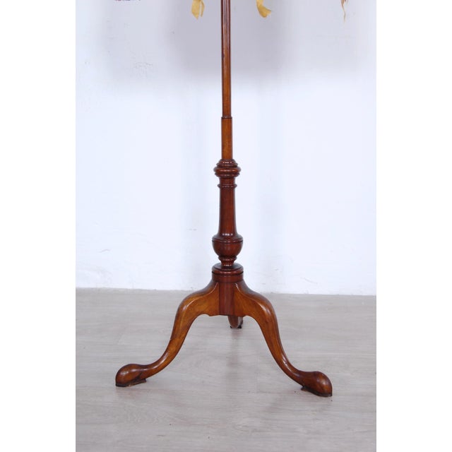 1940s Wooden Banner Stands, Set of 2 For Sale - Image 5 of 12