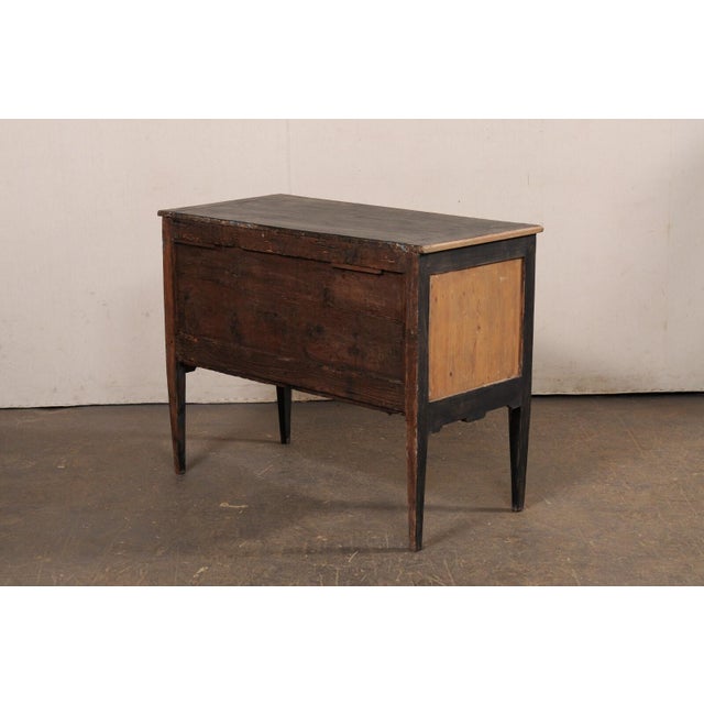 19th Century 19th Century French Two-Tone Raised Commode For Sale - Image 5 of 10
