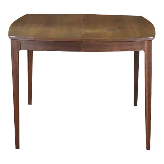 Mid 20th Century Dining Table With 3 Leaves For Sale