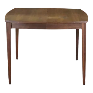 Mid 20th Century Dining Table With 3 Leaves