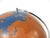 Metal Large Rare Color Metal Military Machine Age Globe by a.j. Nystrom For Sale - Image 7 of 12