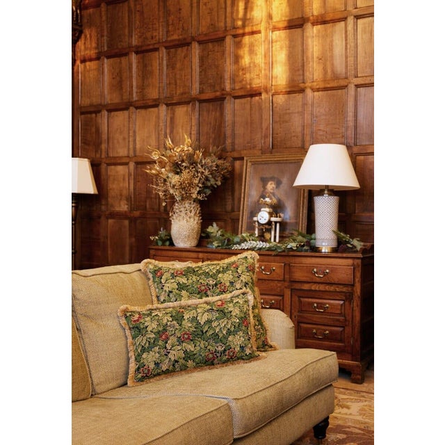 Drawing inspiration from the classic Greenery tapestries of the 18th Century, adorned with picturesque forests, rivers,...