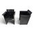 Solaria Chairs in Black Leather by Tito Agnoli for Arrben, 1970s, Set of 2 For Sale - Image 13 of 18
