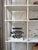 Napoleon White Patinated Bookcase, 1890s For Sale - Image 16 of 18