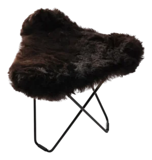 Iceland Flying Goose Footstool by Cuero Design