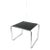 An authentic "Laccio" side or end table signed by Marcel Breuer for Knoll Studio, in the German Bauhaus style, circa 20th...
