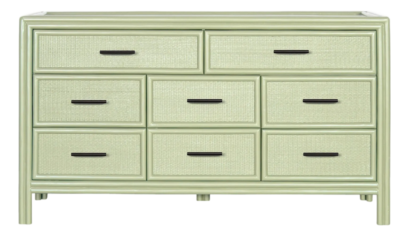 Vintage Rattan Dressers and Chests of Drawers | Chairish