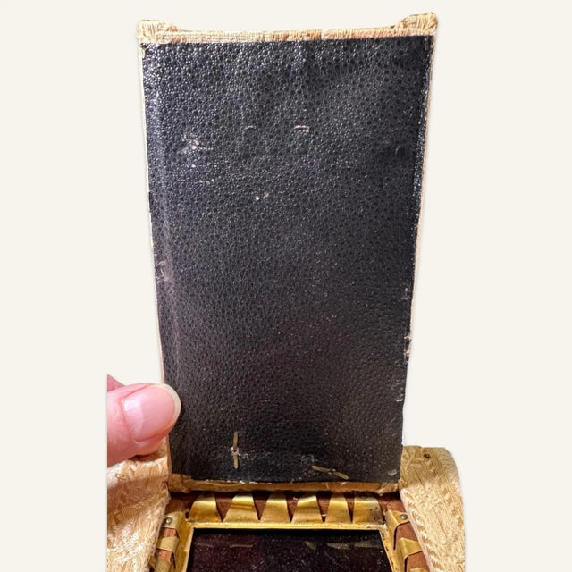 Paint Late 19th Century Grand Tour French Enamel on Copper of the Archangel Gabriel For Sale - Image 7 of 8