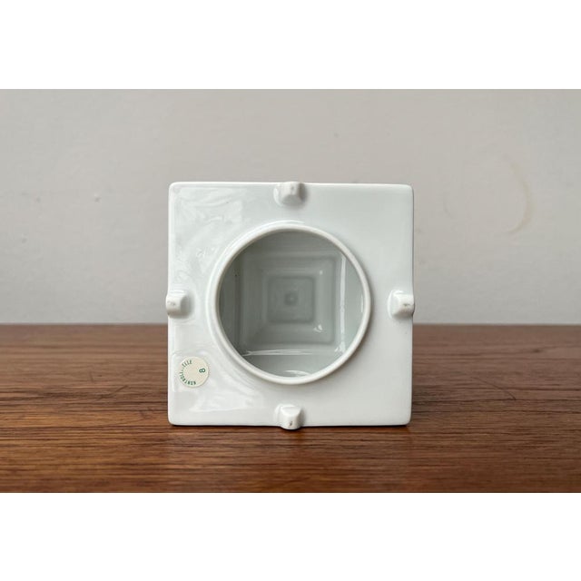 Postmodern Limited Edition Philip Morris Porcelain Stacking Ashtray Pyramide Tip Lid by Frank Stella for Rosenthal, 2000s For Sale - Image 16 of 18