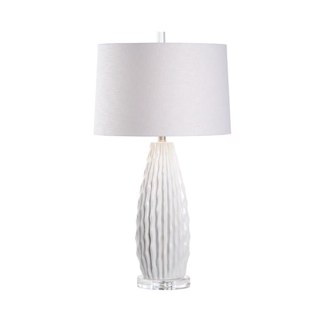 Larry Laslo for Wildwood Saguaro Table Lamp - White For Sale In Raleigh - Image 6 of 6