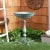 Contemporary Orian Bird Bath - Antique Dark Green For Sale - Image 3 of 9