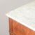 Three-Drawer Walnut Chest of Drawers with White Marble Top, 1800s For Sale - Image 14 of 18