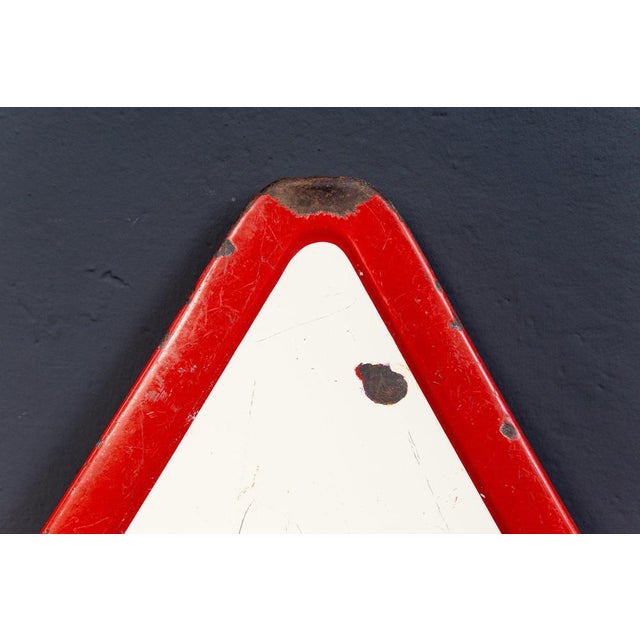 Object: Street sign Epoch & style: France - second half of the 20th century Features - beautiful decorative element - from...