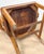Antique Traditional Mahogany Wood Bankers Library Arm Chair For Sale - Image 16 of 16