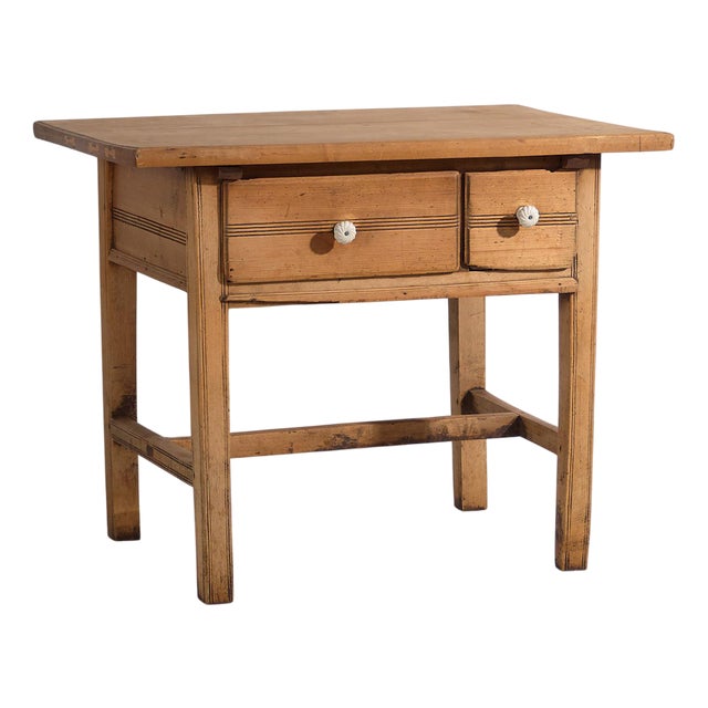 Oak Kitchen Table, 1920s For Sale