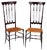 Set of High Back Chiavarina Chair by Gio Ponti for Sac Chiavari, 1950s For Sale