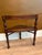 Antique Patented Sliding Seat Mahogany Triangular Corner Chair With Turned Legs and Brass Castor For Sale - Image 15 of 15