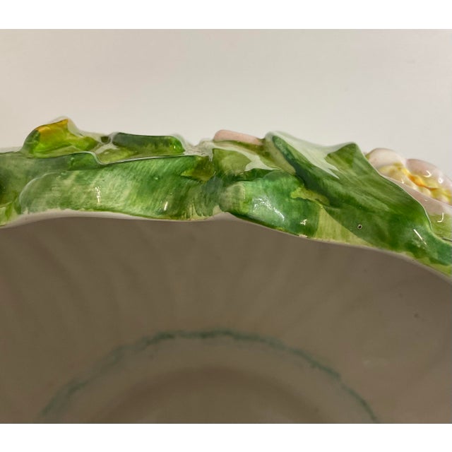 Vintage Fitz and Floyd Floral Planter For Sale In Houston - Image 6 of 10