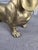 Bronze Dachshund Dog Sculpture with Polished Gold Finish For Sale - Image 12 of 14