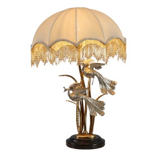 Hollywood Regency Theatrical Table Lamp from Galeotti, Italy, 1970s For Sale