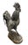 Vintage Cast Iron Country Rooster Garden Statue For Sale - Image 4 of 12