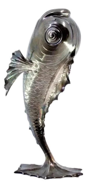 Fish-Shaped Toothpick Holder with Reliefs and Applications