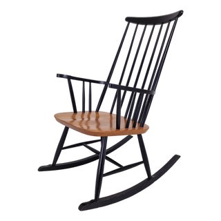 Rocking Chair by Ilmari Tapiovaara for Asko, Finland, 1960s For Sale