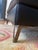 Roche Bobois Leather Chaise Lounge by Roche Bobois For Sale - Image 4 of 8