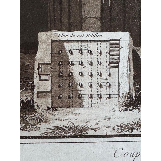 French Early 19th Century French Engraving of the Temple of Karnak, Luxor For Sale - Image 3 of 9