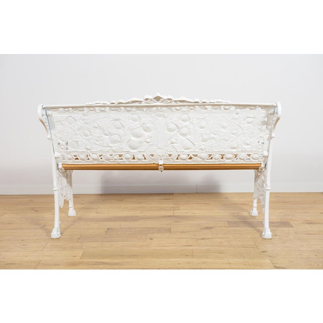 Victorian Aluminium Garden Bench, United Kingdom, 1950s For Sale - Image 13 of 14