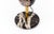 Black Mid-Century Modern Black Marble and Brass Table Lamp, Italy, 1960s For Sale - Image 8 of 9