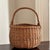 Mid-20th Century Round French-Style Gathering / Market Basket For Sale - Image 18 of 18