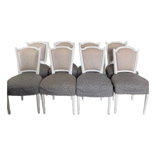 Late 18th Century Set of 8 Louis Philippe Dining Chairs For Sale