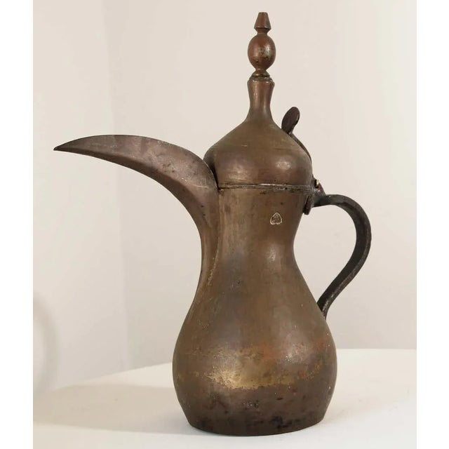 19th Century Middle Eastern Dallah Arabic Coffee Pot For Sale - Image 10 of 13