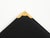 Gucci black leather portfolio folder, circa 1980s. Two gold corners stamped with Gucci double-G logo, and gold interior...