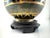 Vintage Black & Gold Greek Revival Style Vase With Figural Motif on Stand For Sale - Image 4 of 13