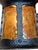 1920s Storybook Outdoor Porch Light in Antique Copper Finish With Original Amber Glass Shade #2626 For Sale In Los Angeles - Image 6 of 7