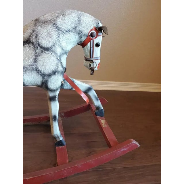 Antique Childs Rocking Horse For Sale - Image 9 of 11