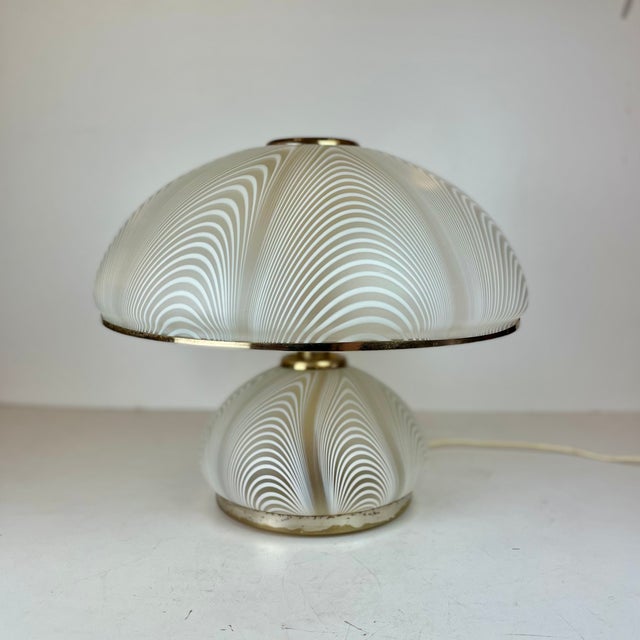 Murano Table Lamp in the style of Venini, 1980s For Sale - Image 9 of 18