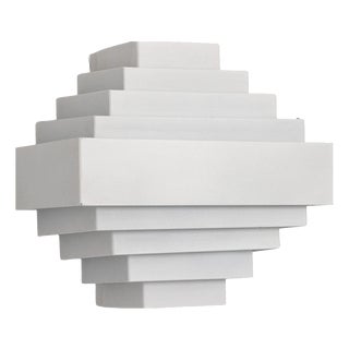 White Wall Light from Jules Wabbes, Belgium, 1970s For Sale