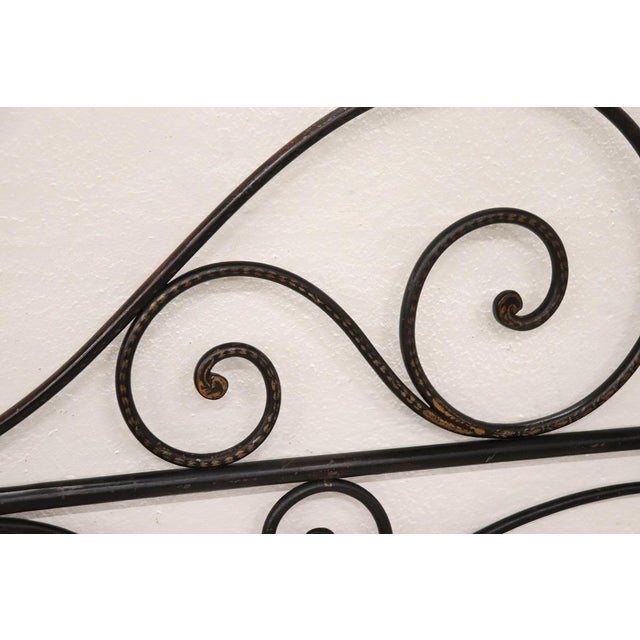 19th Century Iron Double Bed For Sale - Image 15 of 18