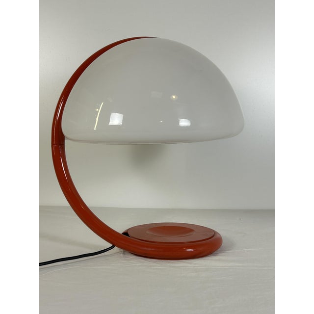 Snake Lamp by Elio Martinelli for Martinelli Luce, 1970s For Sale - Image 10 of 10
