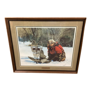 1970s Paul Calle Strays From the Flyway Signed Limited Edition Print, #67/950 – Framed