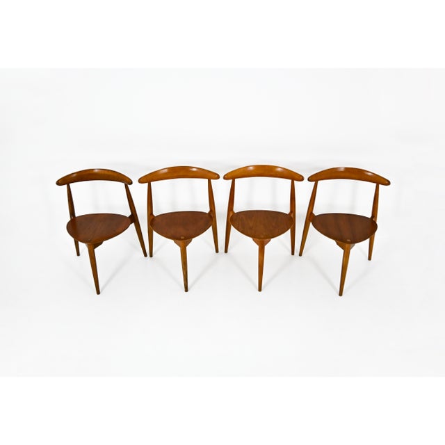 Wood CH30 Dining Chairs by Hans J. Wegner for Carl Hansen & Son, 1950s, Set of 4 For Sale - Image 7 of 13