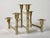 Mid-Century Modern Vintage Brass Danish Mid-Century Articulating Candelabra For Sale - Image 3 of 4