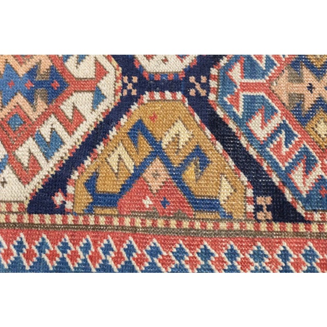 Antique Shirvan Rug 3'4'' x 9'6'' For Sale - Image 11 of 12