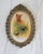 Farmhouse Vintage Framed Italian Silk Animal Wall Hangings - Set of 3 For Sale - Image 3 of 12