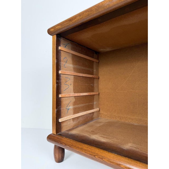 1970s Mid-Century Fir and Ash Chest of Drawers in the style of Charlotte Perriand, 1970s For Sale - Image 5 of 18